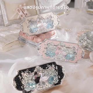 อายแชโดว์ Flower Knows Swan Ballet Series พาเลตต์อายแชโดว์ เนื้อฝุ่น ติดทนนาน 6.5 กรัม พาเลทอายแชโดว์ 6 สี เครื่องสําอาง