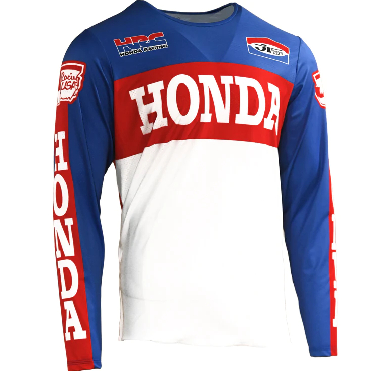JT HONDA จักรยานเสือภูเขาเสื้อเจอร์ซีย์นักปั่น Speed Drop Jersey Jersey Quick-Drying Jersey เสื้อยืดรถจักรยานยนต์ Racing Jersey C – โปรปัง