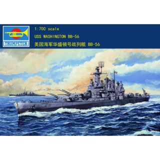 ทรัมเปเตอร์ 05735 1/700 USS USS WASHINGTON BB-56 1/700 US BB-56 05735