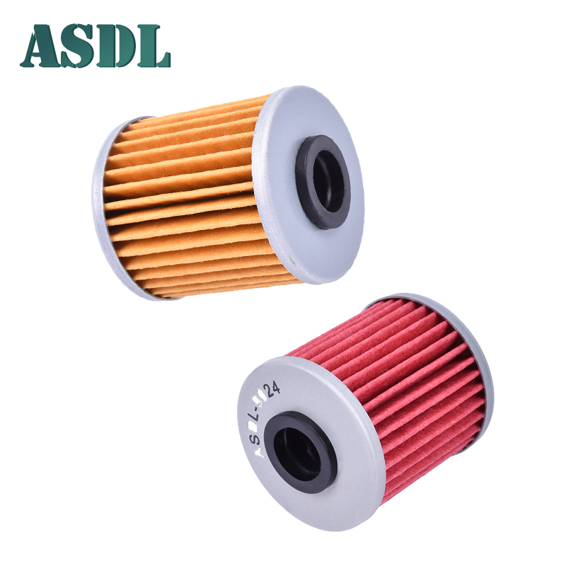 Asdl HF207 กรองน้ํามัน 44x38 นิ้วสําหรับ Suzuki FL125 SDW ที่อยู่ RMZ250 RM-Z250 RMX450 Z RMX450Z RM