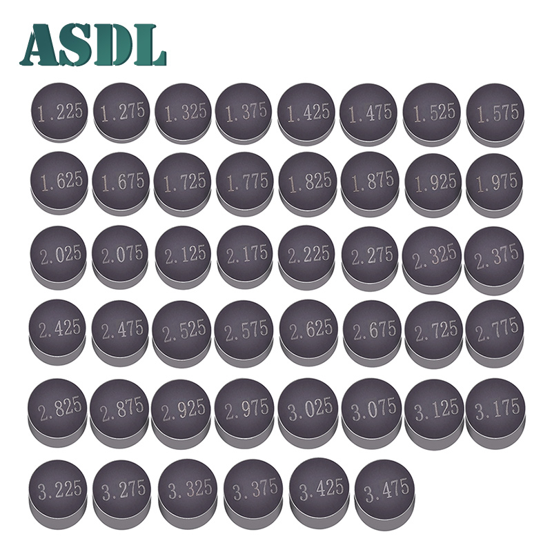 Asdl 46pcs รถจักรยานยนต์ 9.48 มม.วาล์ว Shim ปะเก็น Pad สําหรับ Yamaha YP400 YP Majesty 400 YZ400F YZ426F YZ426 YZ450F YZ450