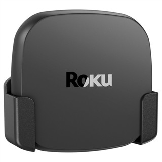 Sokusin เมาท์ติดผนัง สําหรับ Roku ติดตั้งง่าย อุปกรณ์ Roku ของคุณบนทีวี ด้านหลัง หรือผนัง พร้อมกาว หรือสกรู ประหยัดพื้นที่