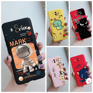 เคส Huawei Mate 10 แฟชั่น นักบินอวกาศ ลายการ์ตูน เคสซิลิโคนนิ่ม สําหรับ Huawei Mate 10 Mate10