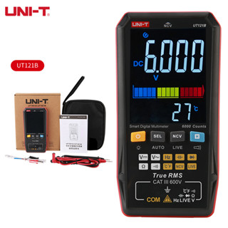 【ใหม่】UNI-T Ut121a UT121B UT122 เครื่องทดสอบมัลติมิเตอร์ดิจิทัล ขนาดเล็ก หน้าจอ EBTN