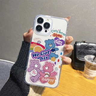 เคสโทรศัพท์มือถือ แบบนิ่ม ลายหมี สําหรับ OPPO A9 2020 A5 2020 A15 S15S A76 A96 A92 A52 A72 A53 2020 A54 A55 A74 5G A95 F7 A93 A94 A1K