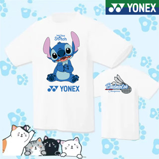 Yonex 2023 ใหม่ เสื้อกีฬาแบดมินตัน แขนสั้น ระบายอากาศ แห้งเร็ว สไตล์เกาหลี สําหรับผู้ชาย และผู้หญิง