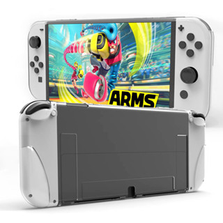 เคสยางซิลิโคนนิ่ม แบบใส สําหรับ Nintendo Switch OLED