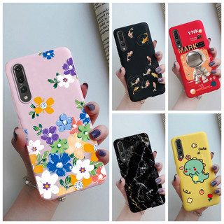 สําหรับ Huawei P20 Pro เคสที่มีสีสัน พิมพ์ นิ่ม TPU ซิลิโคน Huawei P20 Pro P20Pro เคส