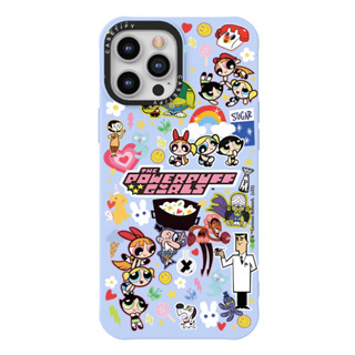 เคสโทรศัพท์มือถือ กันกระแทก ลายการ์ตูน PowerPuff Girl น่ารัก สําหรับ iPhone 14 13 12 11 X 8P 7P