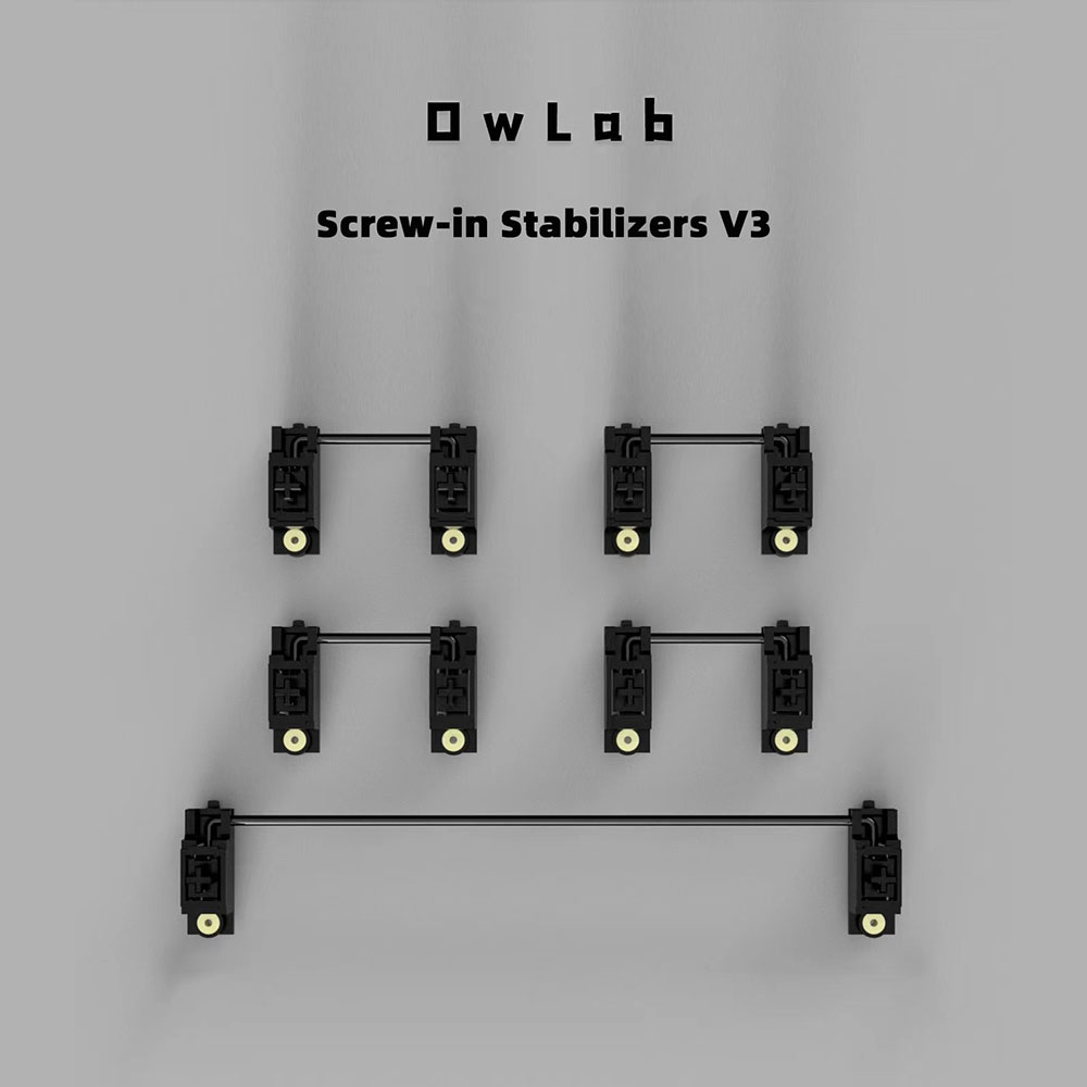 Owlab Owlstabs สกรูโคลง V3 PCB สําหรับคีย์บอร์ด