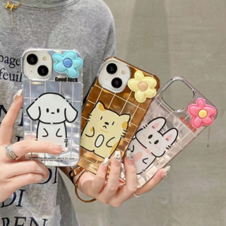 เคสโทรศัพท์มือถือ tpu แบบนิ่ม ลายสัตว์ สําหรับ iPhone 14 14promax 14pro 11 12 12PRO 12PROMAX 13 13pro 13promax