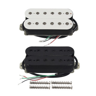 Fleor Humbucker ปิ๊กอัพกีตาร์ไฟฟ้า เซรามิค แม่เหล็ก คอยล์คู่ อะไหล่กีตาร์