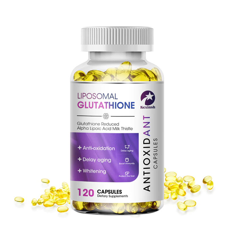 Kexinsh Glutathione แคปซูลคอลลาเจน ต้านอนุมูลอิสระ ต่อต้านริ้วรอย เสริมภูมิคุ้มกัน ไวท์เทนนิ่ง