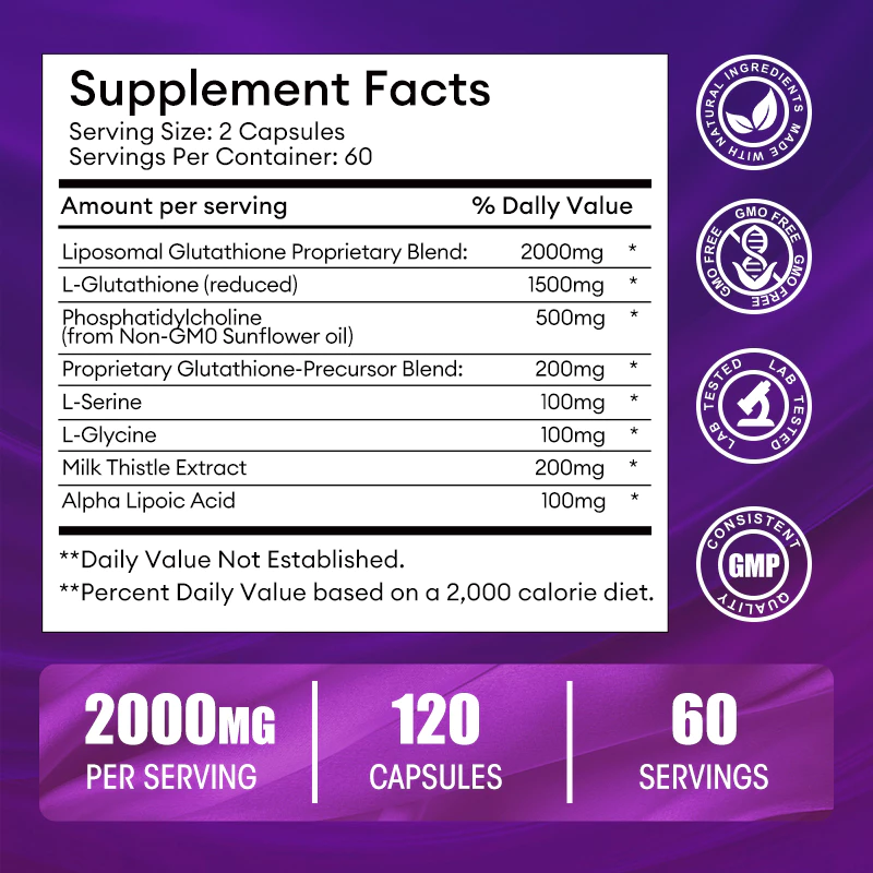 Kexinsh Glutathione แคปซูลคอลลาเจน ต้านอนุมูลอิสระ ต่อต้านริ้วรอย เสริมภูมิคุ้มกัน ไวท์เทนนิ่ง thumbnail 3