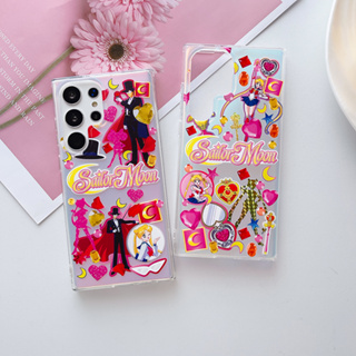 เคสโทรศัพท์มือถือ ลายการ์ตูนอนิเมะ Girl Warrior สําหรับ Samsung Galaxy S23 S22 Ultra Plus S23Plus S23Ultra S22Plus S22Ultra