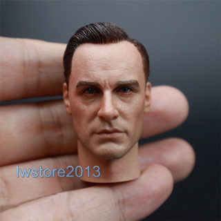 โมเดลฟิกเกอร์ 1:6 Michael Fassbender Head Sculpt Male ขนาด 12 นิ้ว ของเล่นสําหรับเด็ก