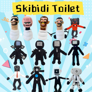 Skibidi Toilet ห้องน้ำ Speakerman bosses ตุ๊กตายัดนุ่น รูปการ์ตูนอนิเมะ ของเล่นสําหรับเด็ก