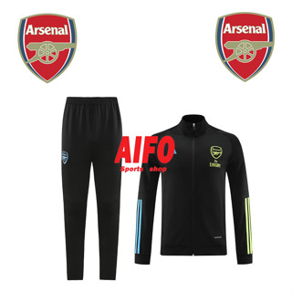 Arsenal เสื้อแจ็กเก็ตแขนยาว กางเกงกีฬา เสื้อฟุตบอล สําหรับผู้ชาย 2023