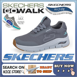 [รองเท้าผ้าใบผู้ชาย ไซซ์ 40-48]] SKECHERS_ GO-WALK รองเท้าวิ่ง ลําลอง ระบายอากาศ สําหรับผู้ชาย