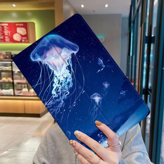 【Jellyfish pattern】เคสไอแพด ลายการ์ตูน iPad Air 4/5 10.9 Pro11inch /  Mini 1 2 3 4 5 / iPad 2 3 4 / iPad Pro 9.7 Air1 Air2 / iPad Pro 10.5 / 10.2 Smart Case