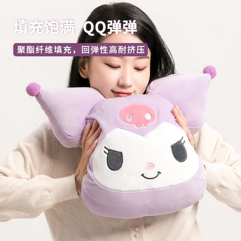 หมอนอิง แบบนิ่ม รูปการ์ตูนอนิเมะ Sanrio Kuromi Cinnamoroll เหมาะกับของขวัญ สําหรับเด็กผู้หญิง ราคา ถูกที่สุด ดีลบีเคเค แกลเลอรีภาพที่ 3