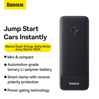 Baseus Super Energy Alpha Series Jump Starter 600A Cosmic Black