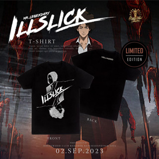 newtrend0.th ใหม่ (พร้อมส่ง)เสื้อ ILLSLICK X Hollywood ผ้าCotton 100% เสื้อยืด เบียร์ ช้าง ใส่ได้ ทั้ง ชาย หญิง ผ้าบาง ใส่สบาย ไม่หด ไม่ย้