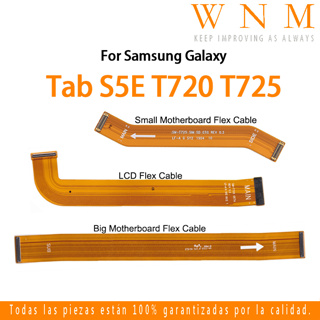 ใหม่ อะไหล่เมนบอร์ดหน้าจอ LCD สายเคเบิลอ่อน แบบเปลี่ยน สําหรับ Samsung Galaxy Tab S5E T720 T725 SM-T725