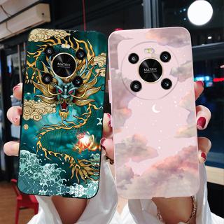 เคสโทรศัพท์มือถือ ซิลิโคนนุ่ม ลายมังกรน่ารัก สําหรับ Honor X9 4G 2022 HonorX9 X 9