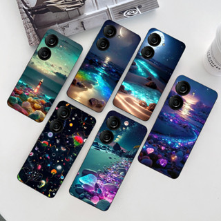 เคสโทรศัพท์มือถือ ซิลิโคน TPU นิ่ม ผิวด้าน ป้องกันรอย สําหรับ Asus Zenfone 9 Zenfone 10