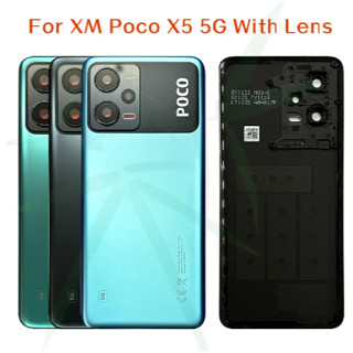 ฝาครอบแบตเตอรี่กล้อง ด้านหลัง แบบเปลี่ยน สําหรับ poco x5 5g Xiaomi poco x5 5g 22111317Pg