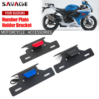 ที่ยึดป้ายทะเบียนรถยนต์ สําหรับ SUZUKI GSX-R 600 GSX-R 750 2011-2023