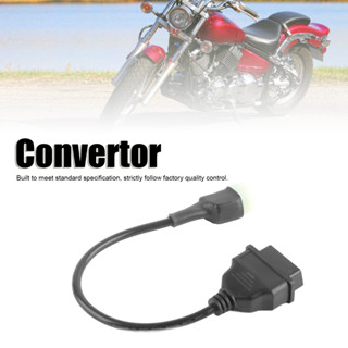 OBD2 to 4 Pin Diagnostic Adapter Cable Motorcycle Fault Detection Parts Fit for Honda Motorbikes or Similar