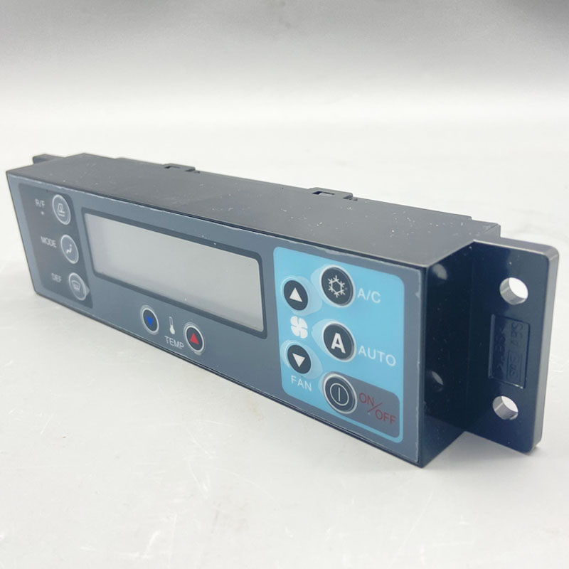 ชิ้นส่วนรถขุด Kobelco SK200-8 SK200-6E แผงควบคุมเครื่องปรับอากาศ SK200-6 SK200-8E แผงควบคุม aircon S