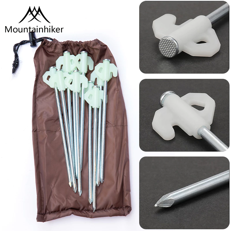 Mountainhiker สมอบกเหล็ก หมุดยึดเต็นท์ thumbnail 3