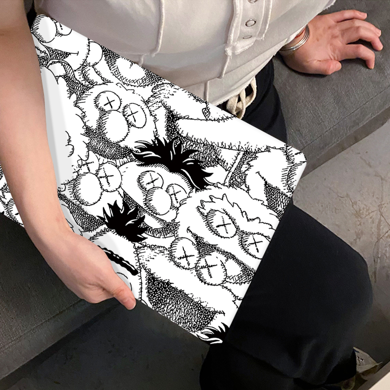 เคสแป้นพิมพ์ พิมพ์ลายการ์ตูน สําหรับ M1 Air Pro13 A2337 A2338 A2179 A1932 Retina 13 15 นิ้ว A1502 A1398 Air 13.3 A1466 A1369 M2 Air15 A2941 Air13.6 A2681 Pro13 14 16 - รูปที่ 4