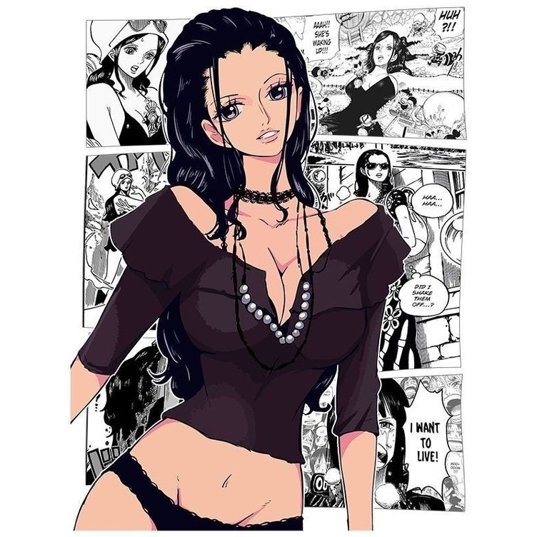 โปสเตอร์ภาพวาดผ้าใบ รูปการ์ตูนอนิเมะ One Piece Luffy รูปที่ 6