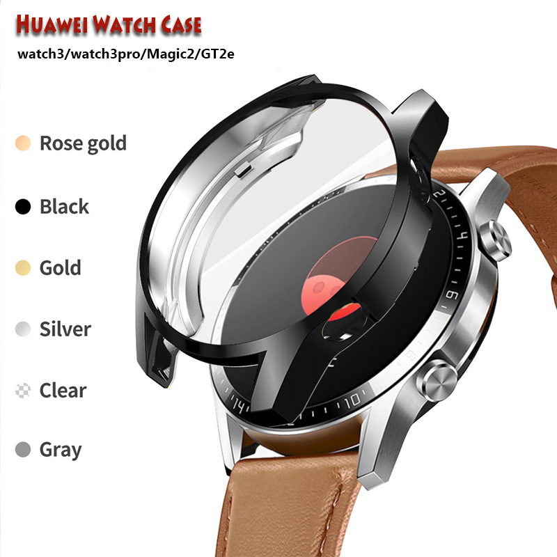 เคส TPU ป้องกันหน้าจอ สําหรับ Huawei Watch 3 Watch 3pro Huawei Watch Magic2 GT2e