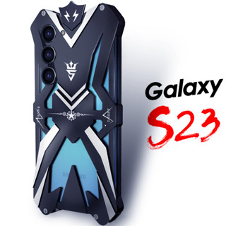 เคสโทรศัพท์มือถือ อลูมิเนียมอัลลอย แบบแข็ง กันกระแทก สําหรับ Samsung Galaxy S23 S22 S23