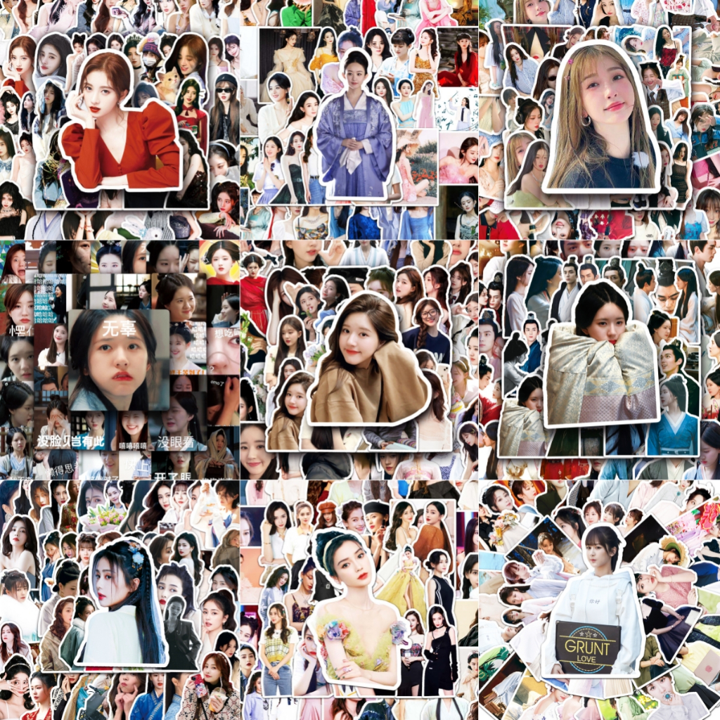 50 ชิ้น Ju Jingyi Zhao Lusi Zhao Liying สติกเกอร์ DIY สําหรับแล็ปท็อป/โทรศัพท์/กีตาร์/หมวกกันน็อก/มอเตอร์/รถ Creative สติกเกอร์ Home Decal