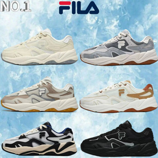 Fila FUSION Flash Lightning รองเท้ากีฬา รองเท้าวิ่ง ลําลอง แฟชั่นเรโทร สําหรับผู้ชาย ผู้หญิง