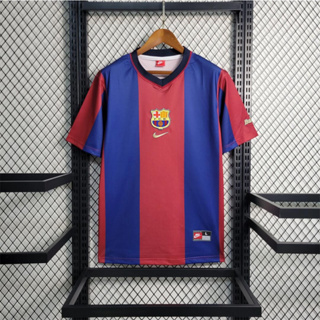 เสื้อกีฬาแขนสั้น ลายทีมชาติฟุตบอล BAR 1998-1999 ทีมเหย้า AAA สไตล์เรโทร