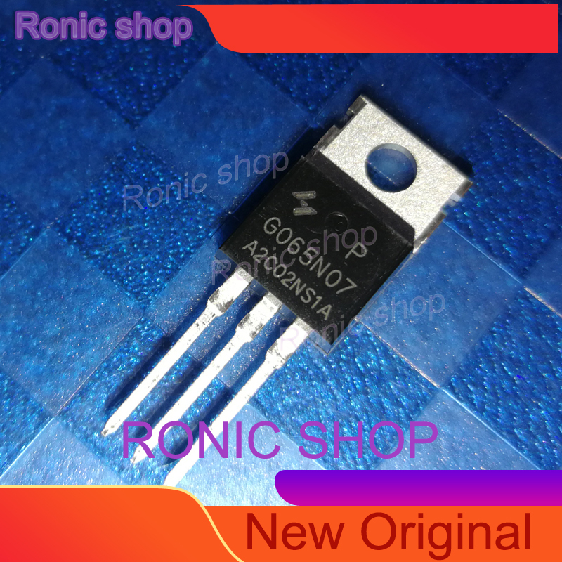 5 ชิ้น TO220 G065N07 TO-220 HYG065N07NS1P Power ยี่ห้อใหม่และ NPN MOSFET ทรานซิสเตอร์ G065N07P pxca1