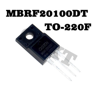 10ชิ้น MBRF20100 MBRF20100DT ถึง -220F 20A/100V MBRF20100CT Schottky