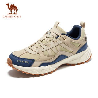 CAMEL SPORTS รองเท้าผ้าใบลําลอง หนัง กันน้ํา กันลื่น ทนต่อการสึกหรอ สําหรับผู้ชาย