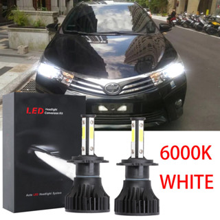 ชุดหลอดไฟหน้า LED 6000K สีขาว สําหรับ Toyota Altis (E170) 2014-2023 LHL CG X15 1 คู่