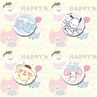 ป้ายเหล็กดีบุก ลายการ์ตูน Sanrio Melody Pacha Dog น่ารัก สําหรับติดตกแต่งบาร์