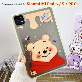 Clear Case For Xiaomi Mi Pad 6 / 5 / PRO Cute Transparent Anti-fall Casing