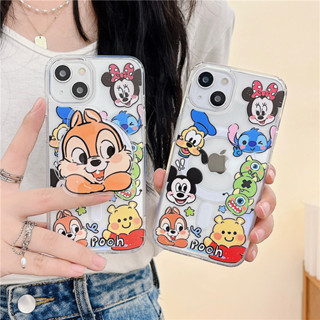 เคสโทรศัพท์มือถือ แบบนิ่ม ลายการ์ตูน มีแม่เหล็ก สําหรับ iPhone 11 12 13 14 15 PRO MAX iPhone14 iPhone14Pro