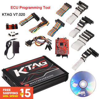 ⭐⭐⭐Ktag Firmware V7.020 ซอฟต์แวร์ V2.23 OBD2 จูนเนอร์รถยนต์ รถบรรทุก ECU โปรแกรมมิ่ง เวอร์ชั่นมาสเตอร์ พร้อมฟังก์ชั่น BDM ไม่จํากัด